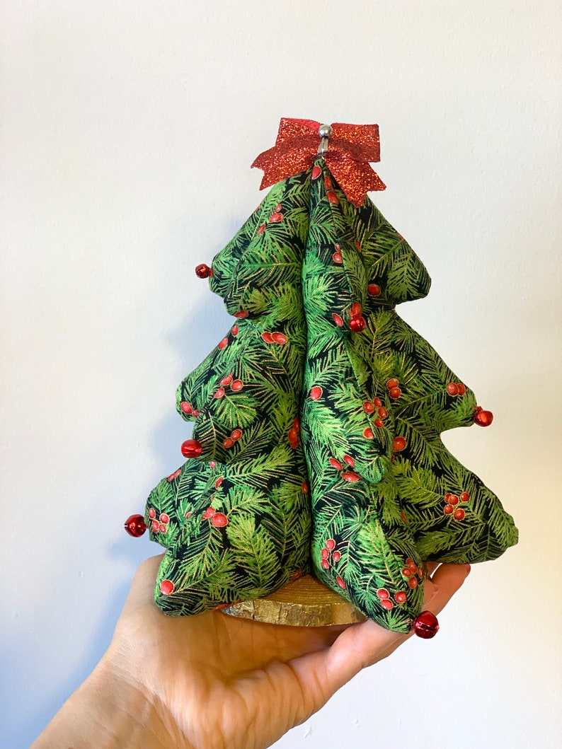 Christmas Fabric Tree, Christmas Ornaments, Christmas Tabletop