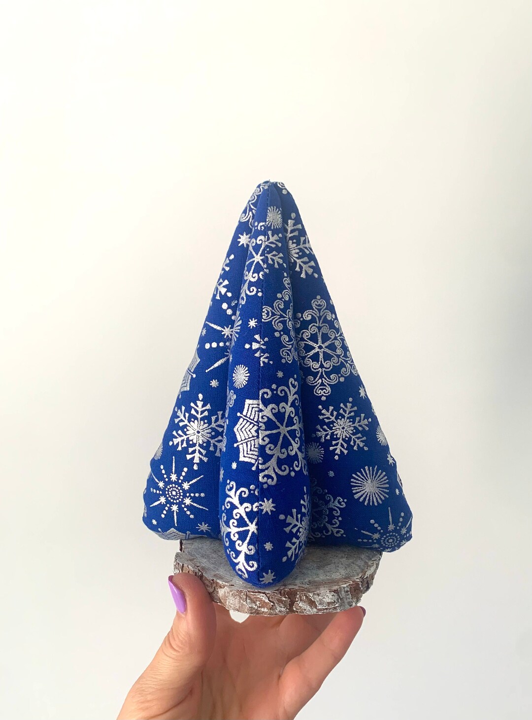 Stuffed Christmas Trees, Christmas Tabletop Centerpiece, Christmas