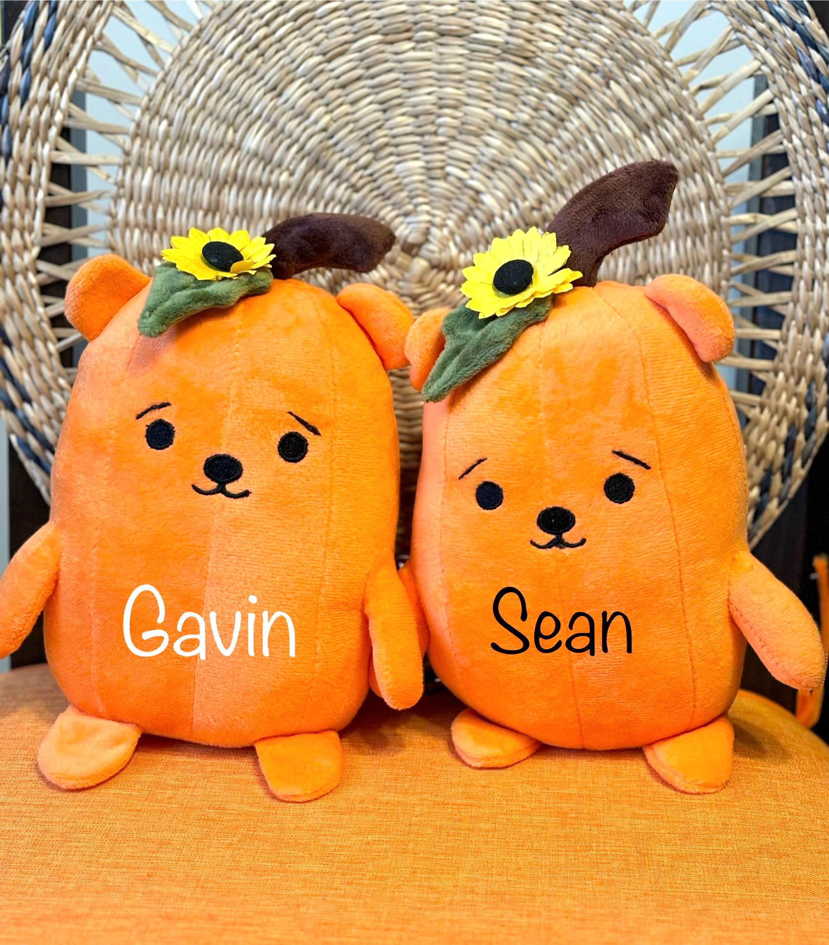 Personalized Halloween Plush For Kids, Trick Or Treat Gift, Halloween Plush, Monster Plush, Pumpkin Plush, Mummy Plush, Custom Halloween
