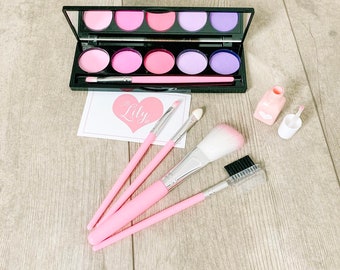 Summer shimmer glam set play makeup