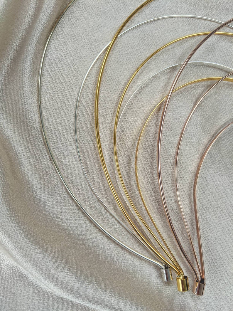 double row halo headband Halo headband rose gold headband bridal hair headband Ava rose gold halo headband costume photoshoot prop