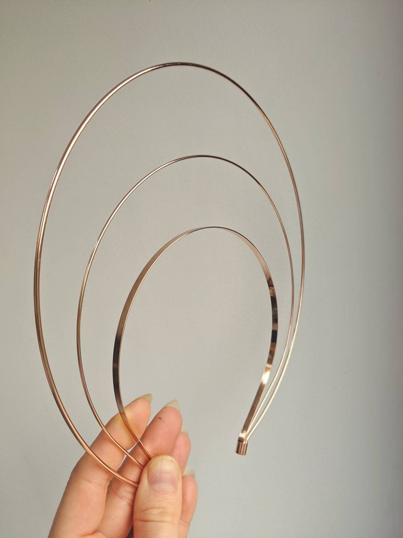 double row halo headband Halo headband rose gold headband bridal hair headband Ava rose gold halo headband costume photoshoot prop