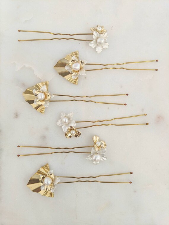IYOU Ragazze di Fiori Bianca Copricapo Perla Nuziale Vestito per Capelli Ballo Studentesco Santa Comunione Accessori per Capelli per Donne e Ragazze