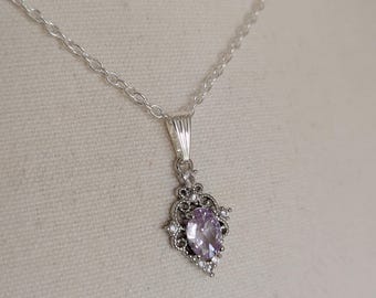 キルギス族　ヴィンテージネックレス　推定1890〜1910s アンティーク 9金 ガーネット＆シードパール ラバリエペンダント