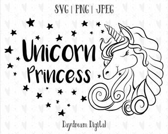 Download Chase Your Dreams Unicorn SVG Quote Hand Drawn Cute | Etsy