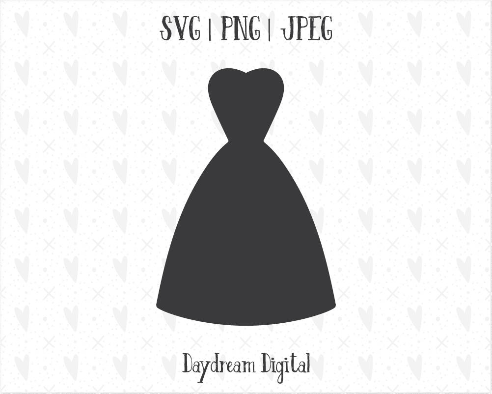 Download Princess Style Dress Wedding Dress Silhouette Bridal Png Etsy