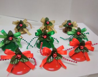 VTG Christmas Bell Ornaments