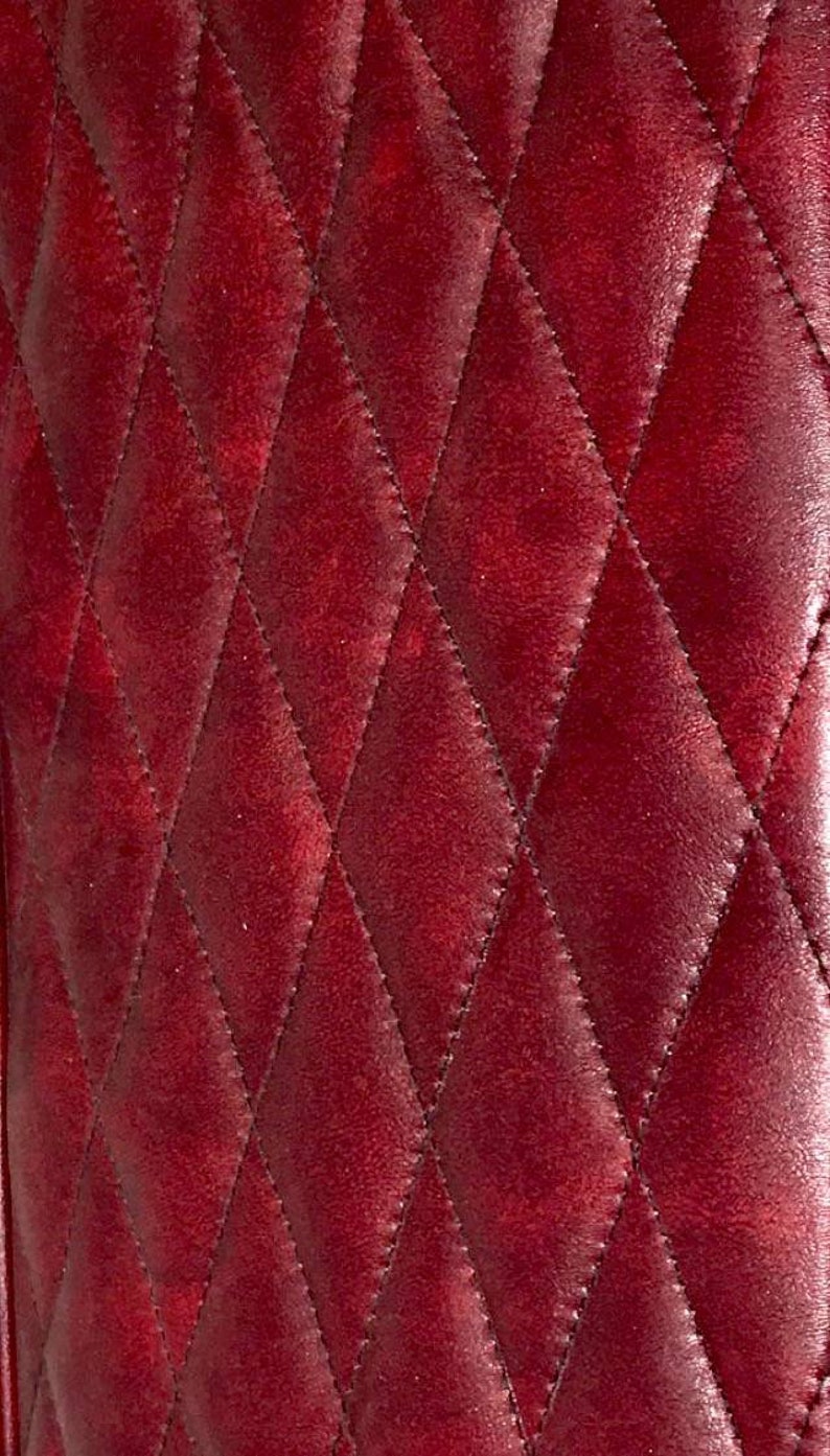 SCO Kustom Oxblood Vinyl Motorcycle Seat Available in 20 Etsy