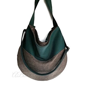 Slouchy Hobo bag Slouchy Schultertasche Hobo Purse Bag Große Schultertasche Schulter Hobo Geldbörse Große Alltagstasche Große Handtasche Große Frauentasche