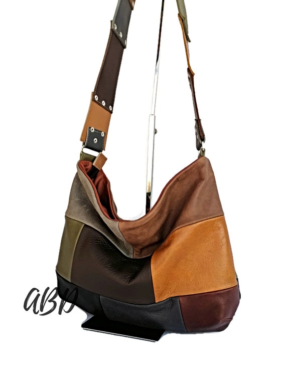 韓国商品/PARTIMENTO WOMEN 2WAY LEATHER HOBO BAG Leather Hobo Bag Shoulder Leather Bag Leather Purse