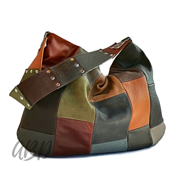 Sac hobo en cuir, sac à bandoulière en cuir, sac hobo souple, sac à main en cuir, sac à main hobo bag, grand sac en cuir sac à main pour femme sac en cuir souple