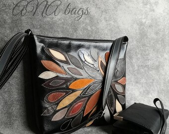 Sac à Main Femme Chic - Similicuir - Bandoulière Détachable - Bleu, Marron Ou Noir