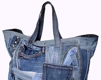 Recycled Jeans - Etsy