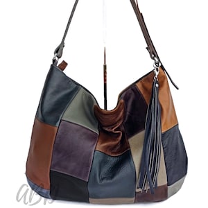 Große Hobo Tasche Leder Damen Ledertasche Slouchy Ledertasche Leder slouchy Geldbörse Leder Schultertasche Leder Frauen Geldbörse Weiche Ledertasche