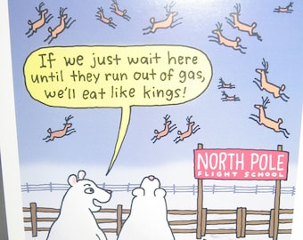 10 north pole flight school and hungry polar bears christmas cards humor hallmark shoebox greetings new with envelopes - Shoebox Christmas Cards 10 north pole flight school and hungry polar bears christmas cards humor hallmark shoebox greetings new with envelopes - Shoebox Christmas Cards
