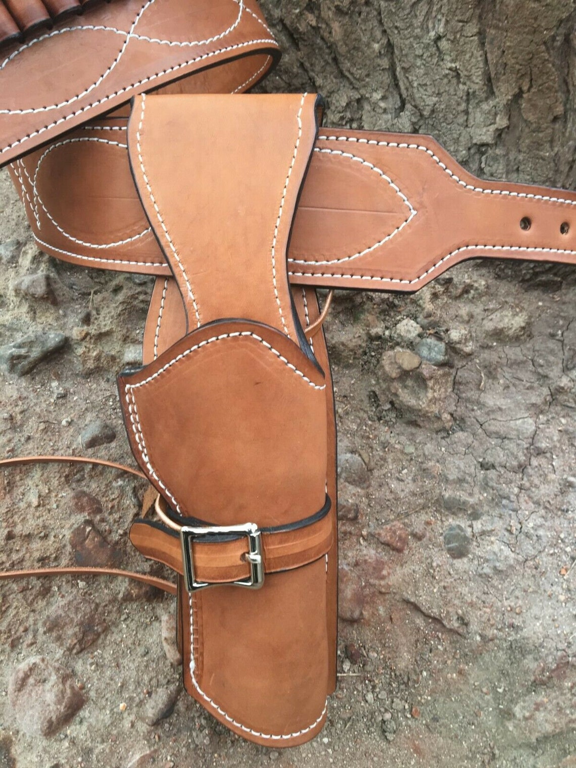 D.A.D CUSTOM LEATHER Spaghetti Western Holster Etsy Canada
