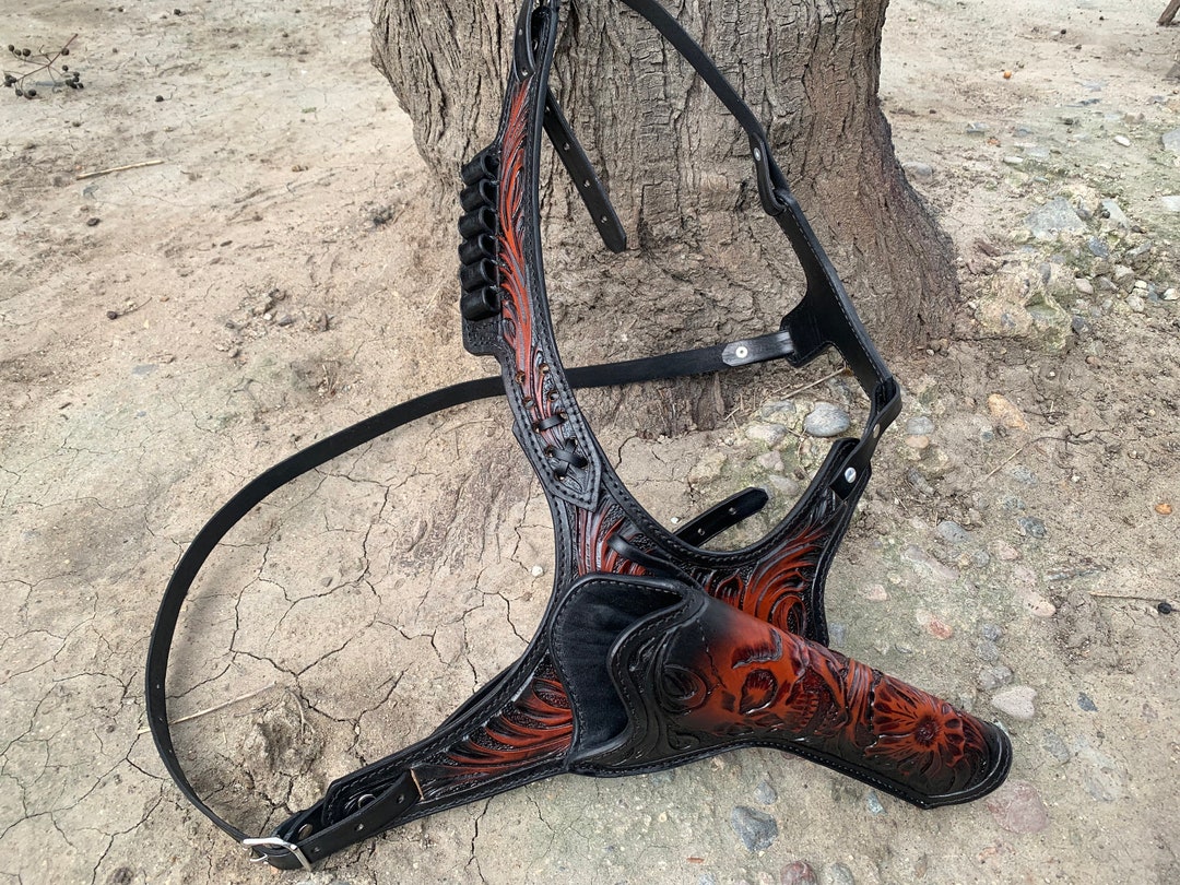 D.A.D CUSTOM LEATHER Hand Toold Western Holster Doc Hollyday Etsy