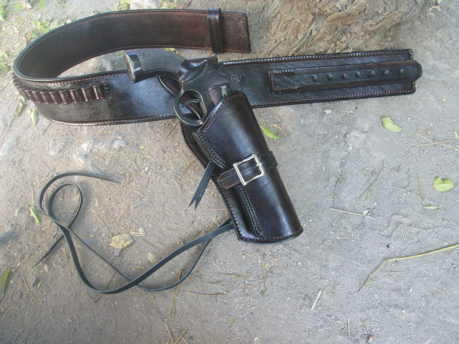 D.A.D CUSTOM LEATHER Plain Leather Western Holster Hide Ride Etsy