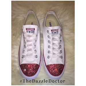 Bling Converse, Swarovski Converse, Bling Sneakers, Pink Bling Converse, Bling Chuck Taylors, Swarovski Chuck Taylors, Swarovski Sneakers