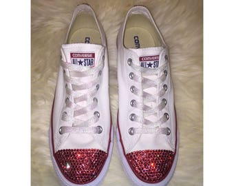 Bling Converse, Swarovski Converse, Bling Sneakers, Pink Bling Converse, Bling Chuck Taylors, Swarovski Chuck Taylors, Swarovski Sneakers