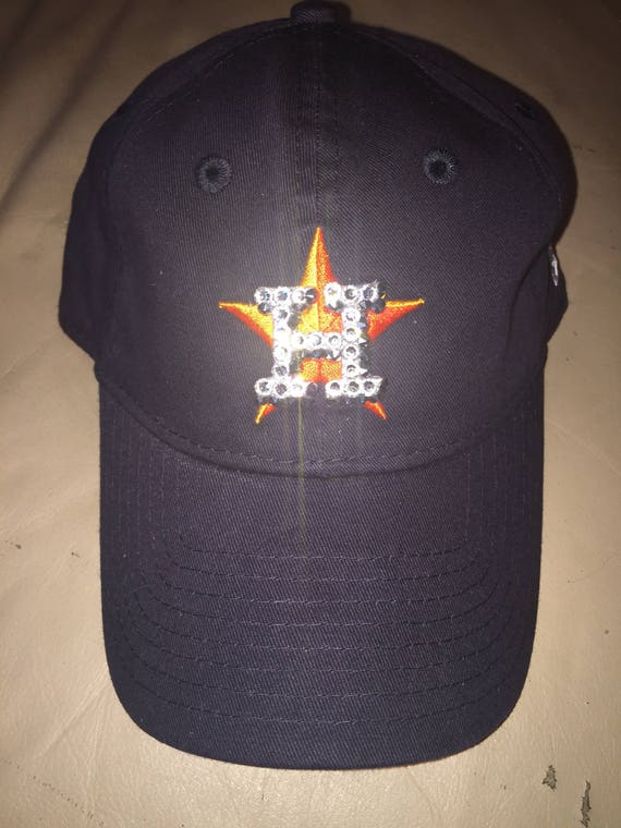 purple astros hat