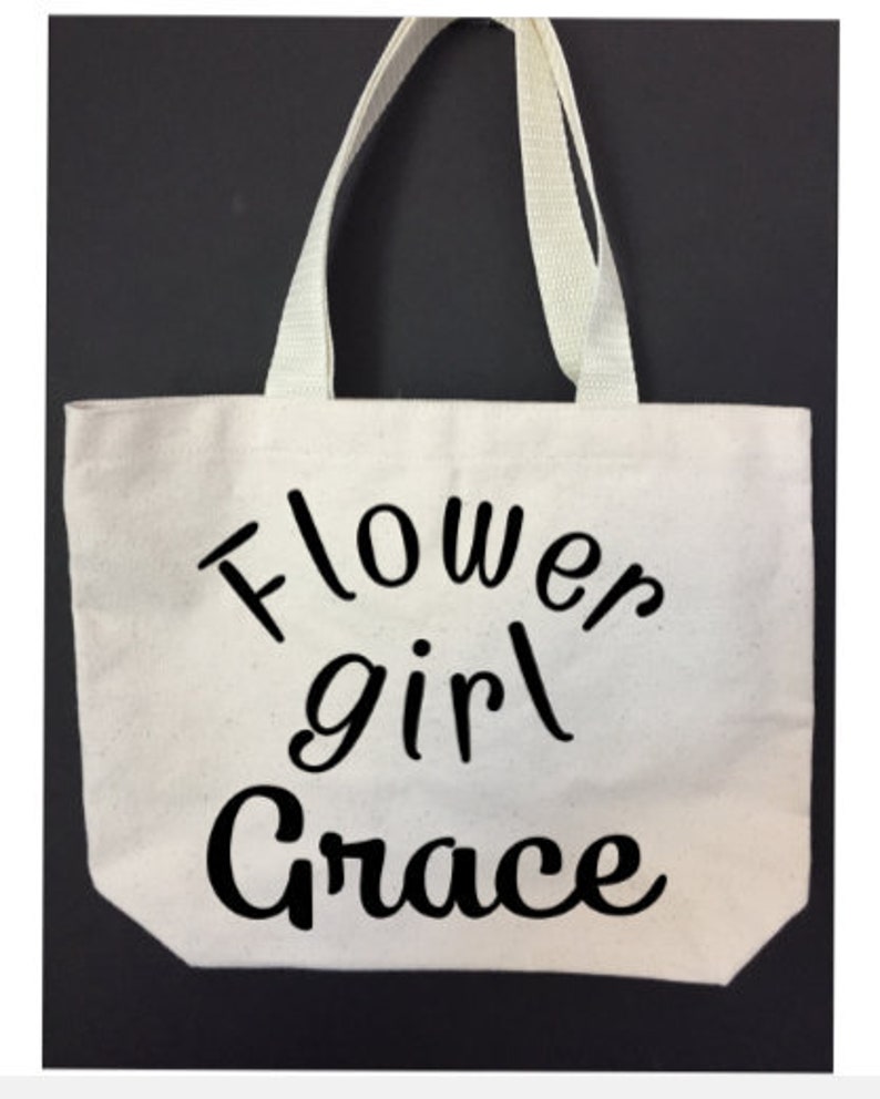 Wedding tote bag flower girl bag tote bags flower girl bags flower girl with name tote bag wedding ideas gifts for wedding