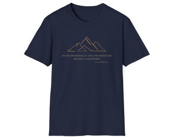 G.K. Chesterton Quote Shirt, Literature Lover Unisex Tee, Bookworm Gift, Chesterton Society, Softstyle T-Shirt