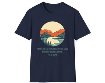 C S Lewis Quote T-Shirt, Bookish Literature Graphic Tee