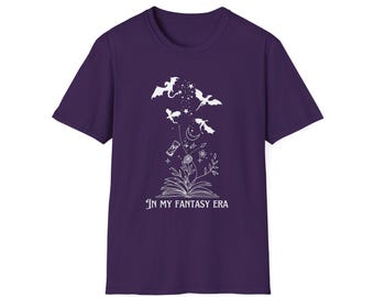 In My Fantasy Era, Dragon Unisex Tee, Fantasy Reader Softstyle Shirt