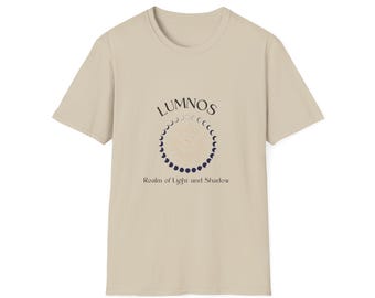 Lumnos City, Spark of the Everflame, Romantasy T-Shirt, Penn Cole Merch