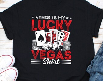 This Is My Luck Vegas Shirt, Play Poker Shirt, Slot Machine Shirt, Table Card Game Shirt, Gambling Shirt, Blackjack Shirt, Porker Shirt