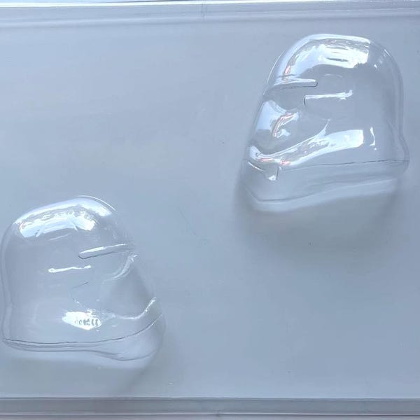 Storm Trooper helmet chocolate candy mold