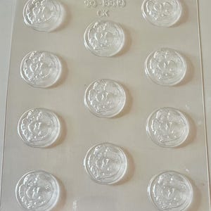 Kissing cherub chocolate candy mint mold for Valentines Day or wedding favors**