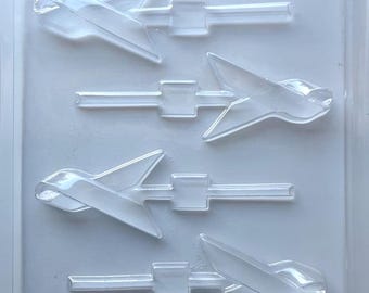 Cancer Ribbon Sucker chocolate candy mold
