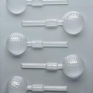 Golf Ball chocolate sucker candy mold**