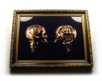 Cog'nition Limited Edition Metal Print from Artist, Christopher Conte. Framed, edition of 66.