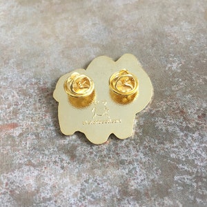 1.5 Pin A-GRADE Inu Hariko Kintsugi Kintsukuroi Gold Plated Hard Enamel Pin Lapel Pin Recovery Lucky Dog image 3