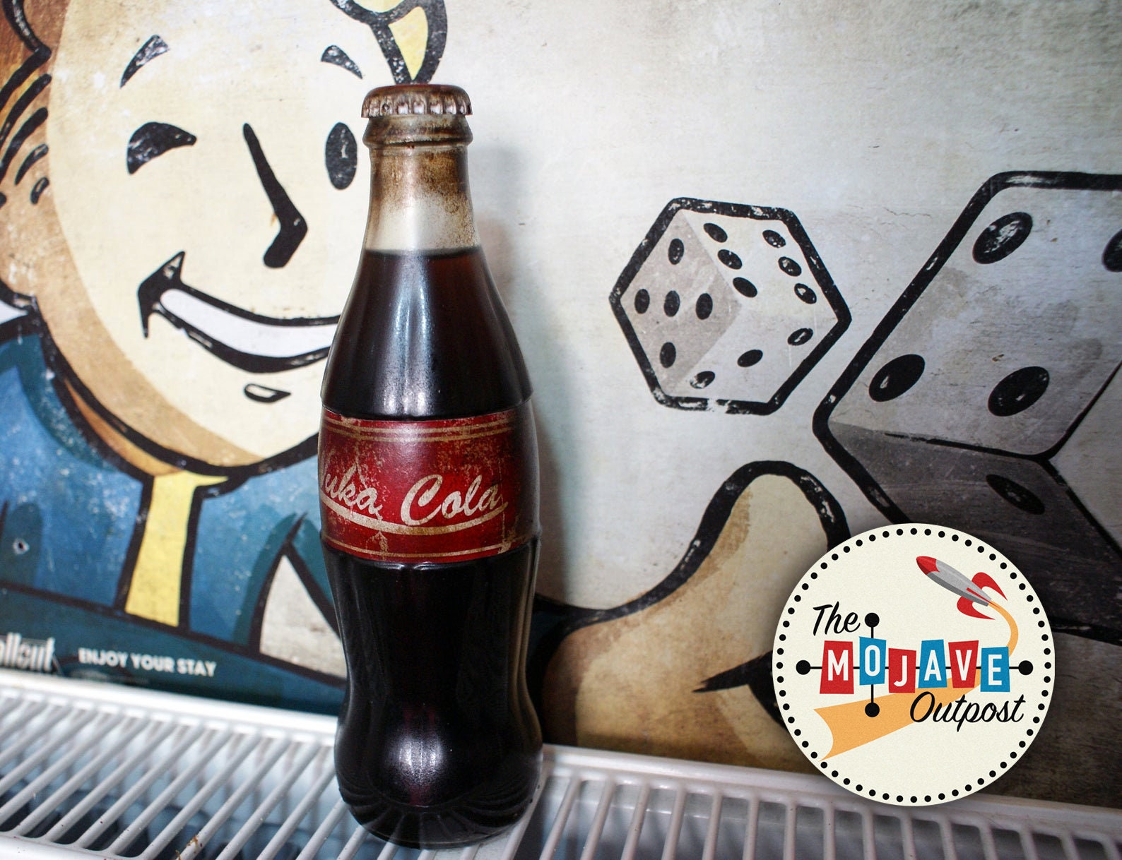 Nuka Cola Bottle Fallout New Vegas Prop Cosplay Etsy