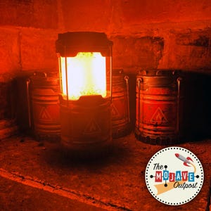 Glowing Rocket Reactor Electric Fuel Atomic Lantern Fallout Fusion Core Lamp
