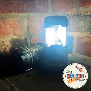 Glowing Army Military Ranger Reactor Electric Fuel Atomic Lantern Fallout Fusion Core Lamp