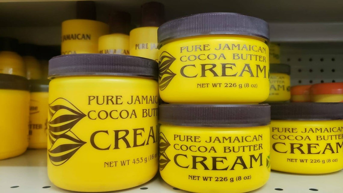 Pure Jamaican Cocoa Butter Cream Lotion 8OZ & 16OZ Get Nourished Skin