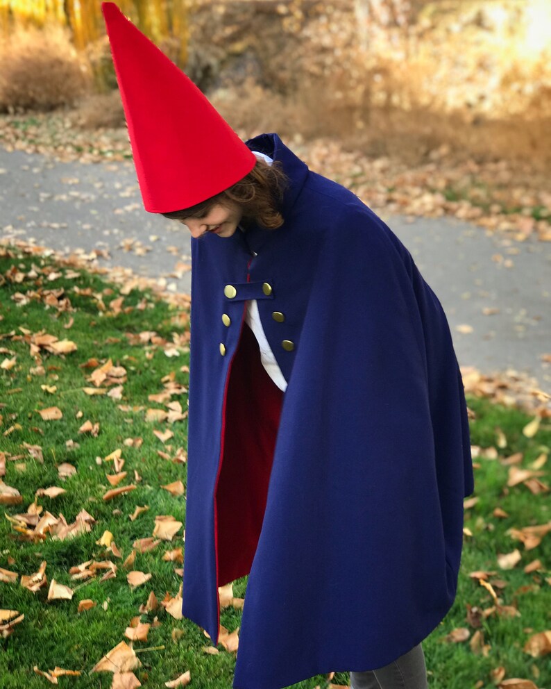 Wirt Hat and Cape Costume Over the Garden Wall Cosplay Etsy