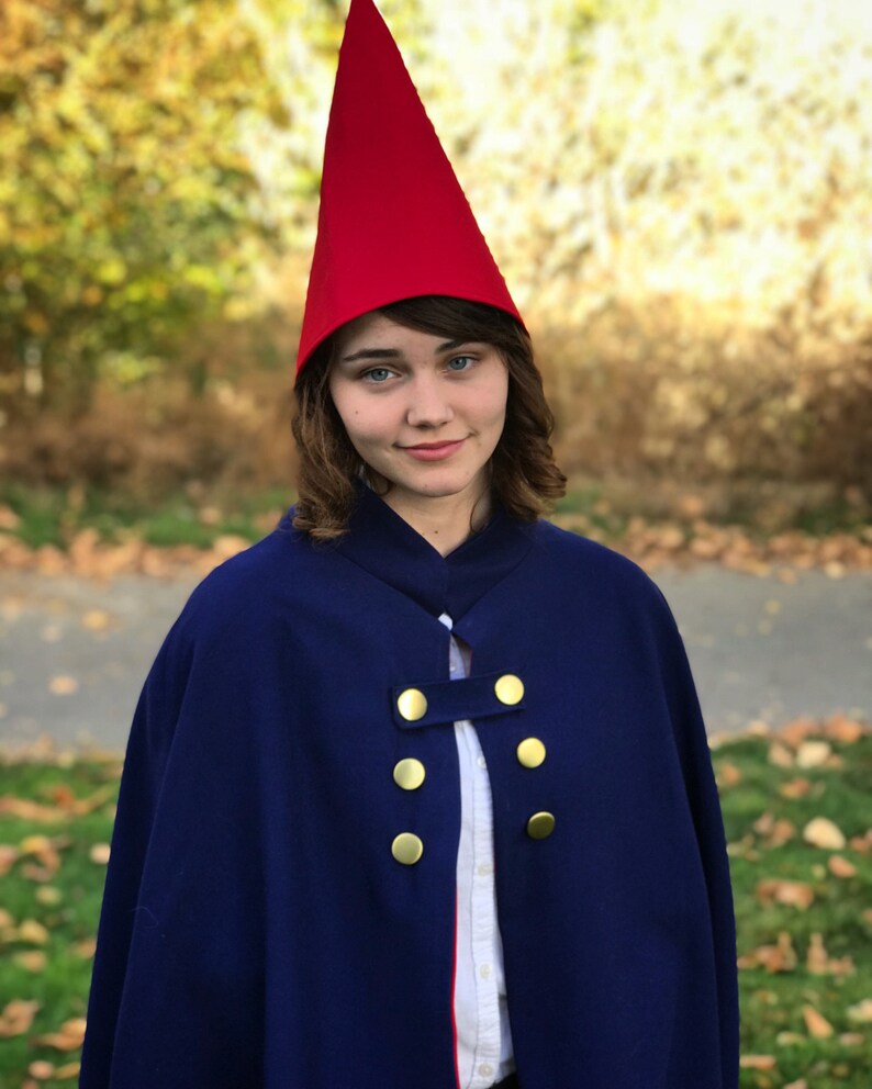 Wirt Hat and Cape Costume Over the Garden Wall Cosplay Etsy