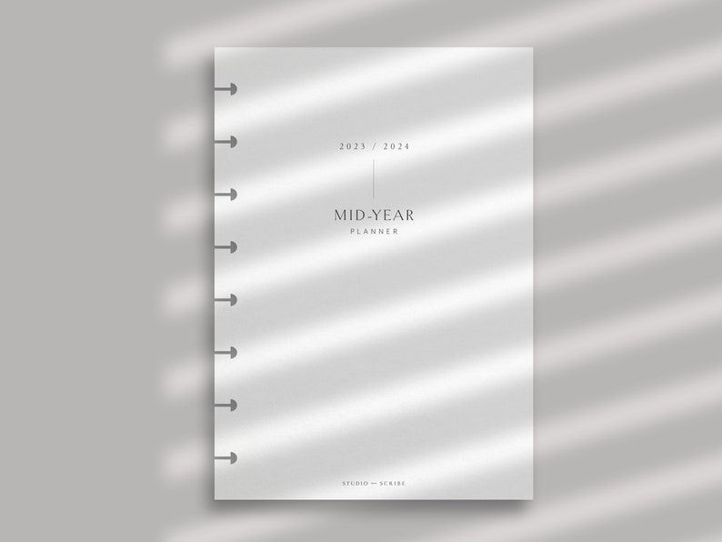 Printable Sepsep 20232024 Midyear Compact Weekly Planner Etsy Finland
