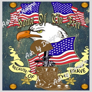Home of the Free Because of the Brave Jpeg Image