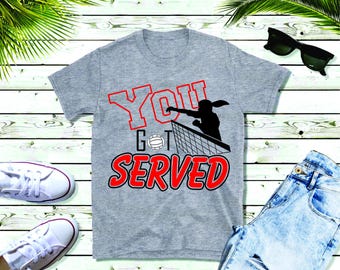 Volleyball Shirt Design PNG SVG | Cricut Cut File | Sports Digital Download