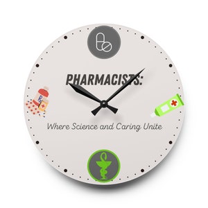 Pharmacy Wall Clock - Etsy