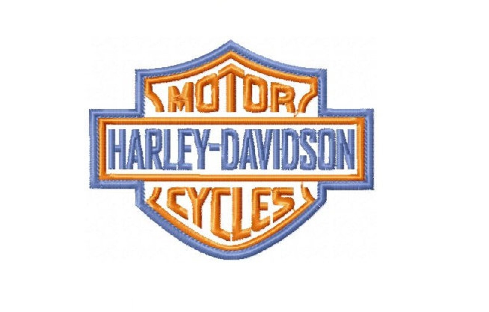 Harley Davidson logos Embroidery Machine Designs Set of 4 Etsy