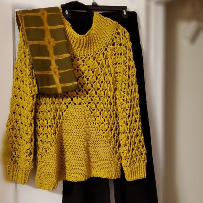 Fantasy Crochet Pattern Pdf Fifi Sweater Instruction for Etsy Maritsa piper ravelry