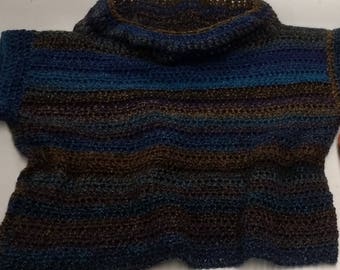 Easy Basic Crochet top, Binta Crop Sweater